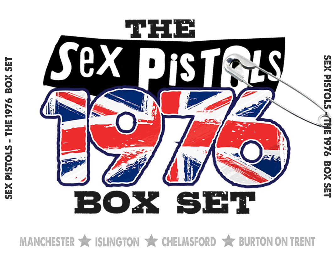 Never Mind the Bollocks, Heres the Artwork - Albums No 1394 Sex Pistols  Live 1976 (4 Cd Box set). (Version 2).